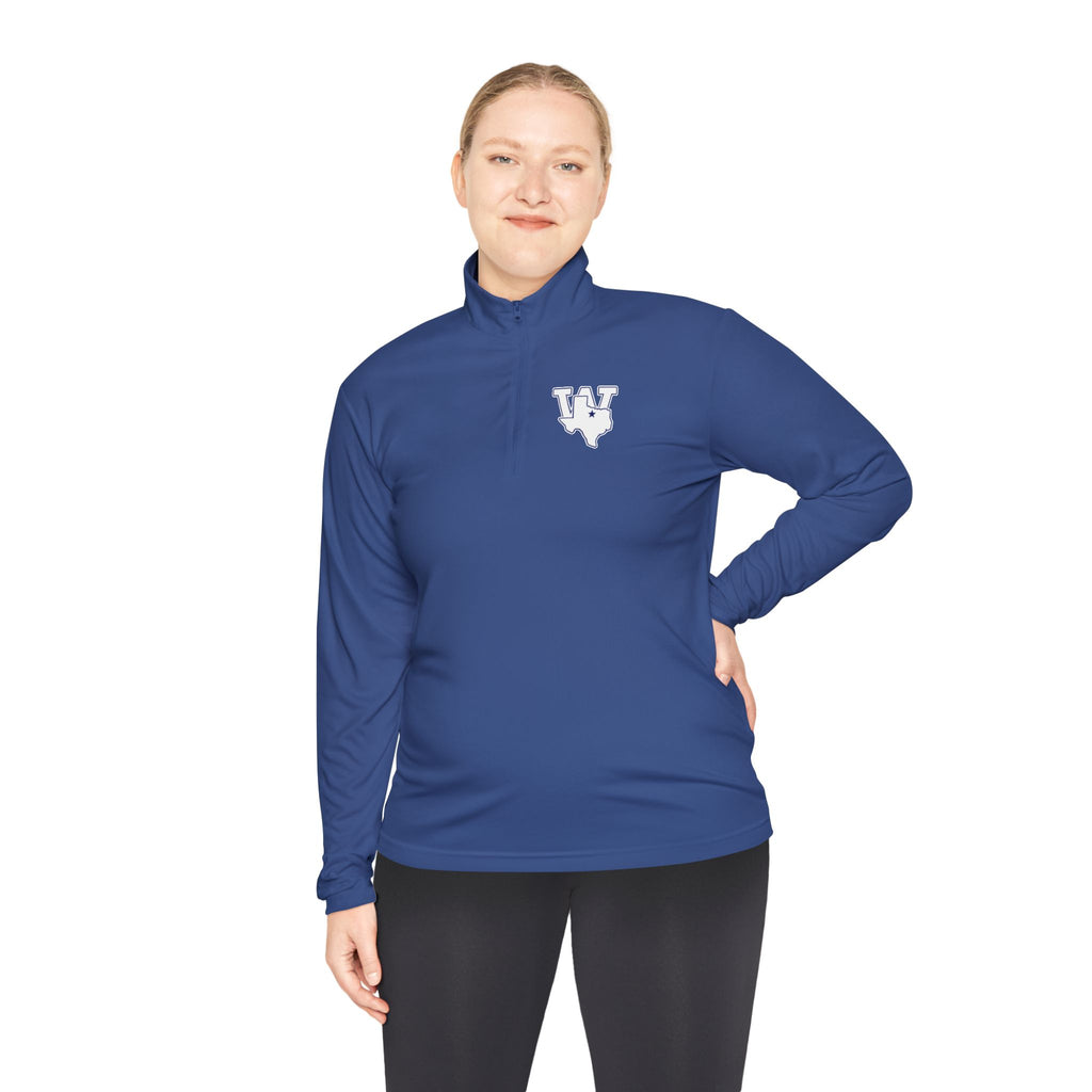 Royal Blue Quarter-Zip Pullover