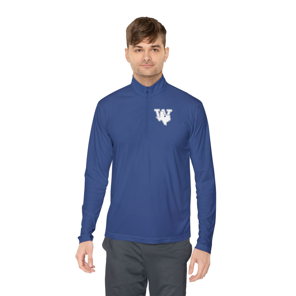 Royal Blue Quarter-Zip Pullover