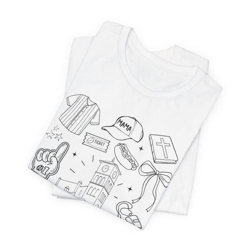 Bella- Windthorst 'Jesus Made Me a Football Mom' Tee