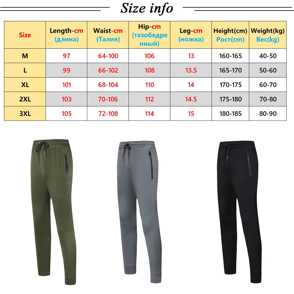 Men's Breathable Training Jogger Pants